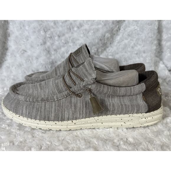 Hey Dude Wally Stretch Loafer Limestone Size 12 - Picture 1 of 7